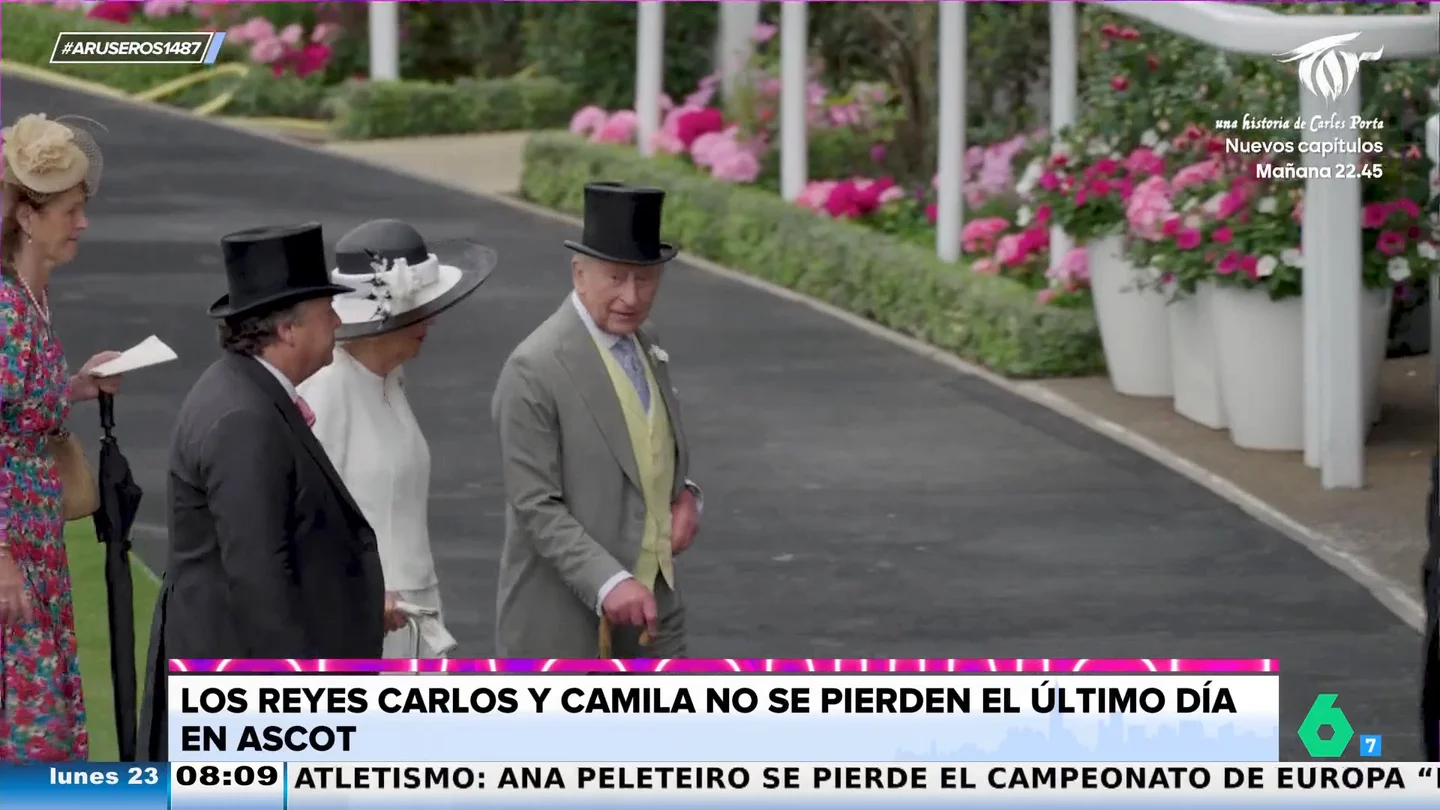 Alfonso Arús sigue alucinando con que el rey Carlos repita su traje gris en Ascot: "Huele a viejo" Alfonso Arús sigue alucinando con que el rey Carlos repita su traje gris en Ascot: "Huele a viejo"