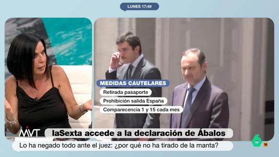 Bea de Vicente ve un "punto débil" por el que Ábalos habría decidido callar: "Sus hijos podrían tener una situación comprometida" Beatriz de Vicente analiza en este vídeo las declaraciones en el Tribunal Supremo y asegura que, en el caso de José Luis Ábalos, habría sido "más inteligente lo que ha hecho Koldo".
