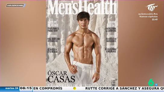 Óscar Casas compara su portada en 'Men's Health' con la de Mario Casas: "Sabe que yo soy más guapo" Óscar Casas compara su portada en 'Men's Health' con la de Mario Casas: "Sabe que yo soy más guapo"