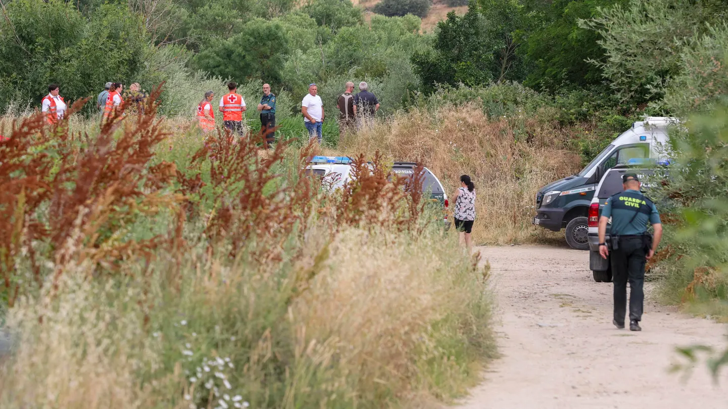 Labores de búsqueda de la Guardia Civil. Labores de búsqueda de la Guardia Civil.