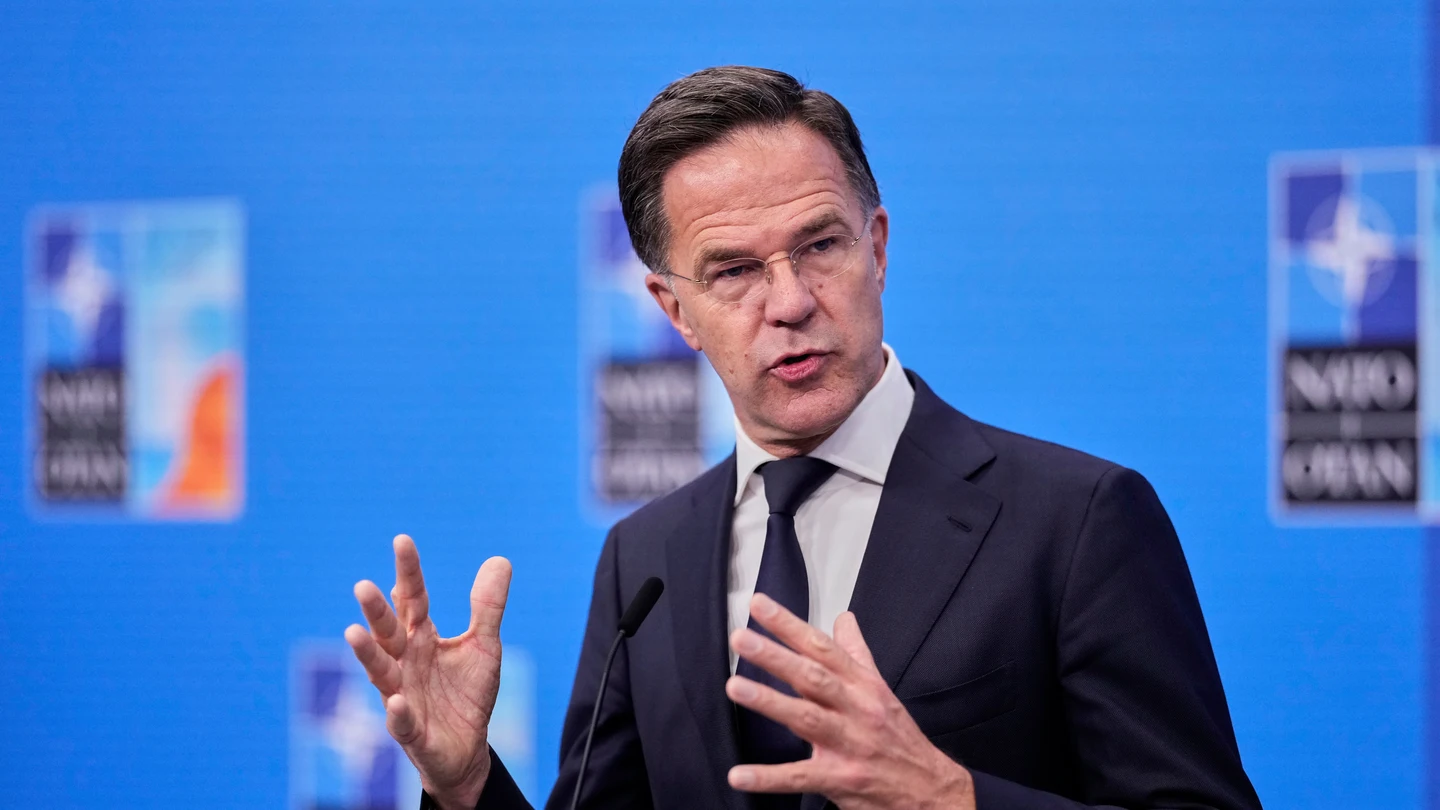 El secretario general de la OTAN, Mark Rutte El secretario general de la OTAN, Mark Rutte