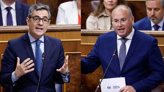 Bolaños defiende su inocencia ante un PP que pide su dimisión y le sitúa en "fase terminal" Bolaños defiende su inocencia ante un PP que pide su dimisión y le sitúa en "fase terminal"