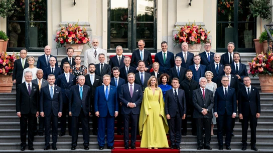Líderes de la OTAN este martes en la cumbre en La Haya Líderes de la OTAN este martes en la cumbre en La Haya