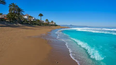 Playa de Les Marines, en Denia Playa de Les Marines, en Denia