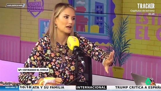 Alba Carrillo, en 'Estirando el chicle': "Me ha pedido una amiga famosa exiliar a la 'polla facha'" Alba Carrillo, en 'Estirando el chicle': "Me ha pedido una amiga famosa exiliar a la 'polla facha'"