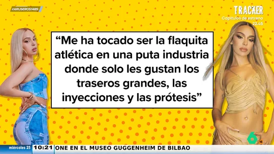 Bad Gyal estalla por las críticas a su aspecto físico: "Soy la flaquita atlética en una puta industria donde solo gustan los culos grandes" Bad Gyal estalla por las críticas a su aspecto físico: "Soy la flaquita atlética en una puta industria donde solo gustan los culos grandes"