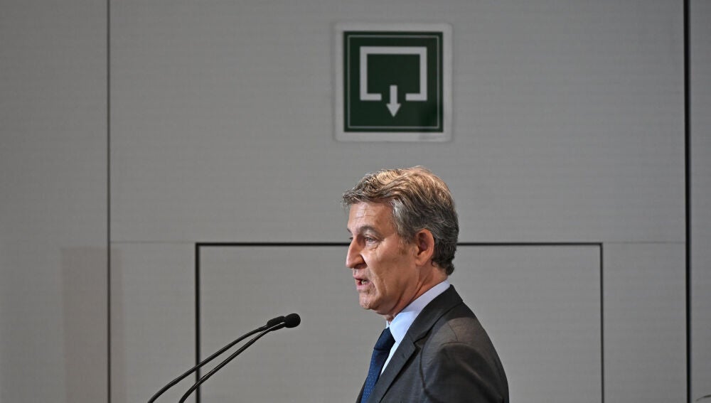 El presidente del PP, Alberto N&uacute;&ntilde;ez Feij&oacute;o.