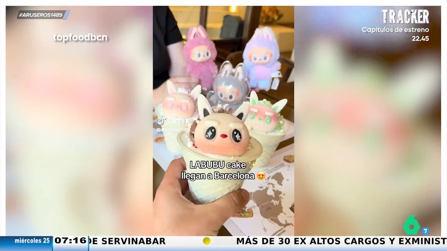 La fiebre Labubu llega a la gastronomía en España: así son los postres de estos adorables seres monstruosos La fiebre Labubu llega a la gastronomía en España: así son los postres de estos adorables seres monstruosos