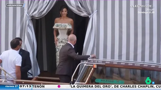 El espectacular primer vestido de novia de Lauren Sánchez en su boda con Jeff Bezos en Venecia El espectacular primer vestido de novia de Lauren Sánchez en su boda con Jeff Bezos en Venecia