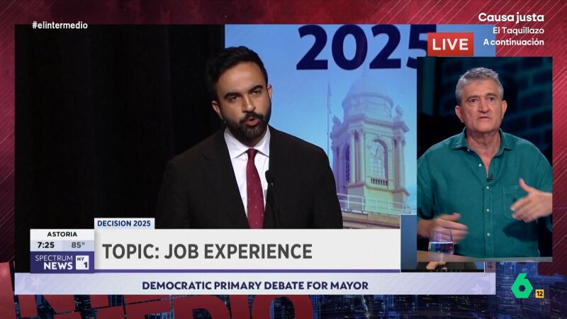 Fesser analiza la victoria del socialista Zohran Mamdani en las primarias de Nueva York: "Los jóvenes han salido a votar"