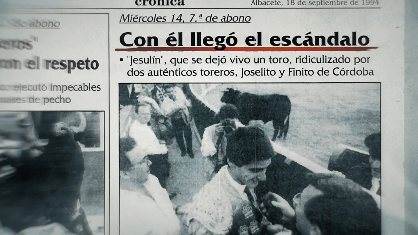 De ser el torero de las mujeres a ser saboteado por sus compañeros: 'Anatomía de' la corrida de Jesulín de Ubrique De ser el torero de las mujeres a ser saboteado por sus compañeros: 'Anatomía de' la corrida de Jesulín de Ubrique