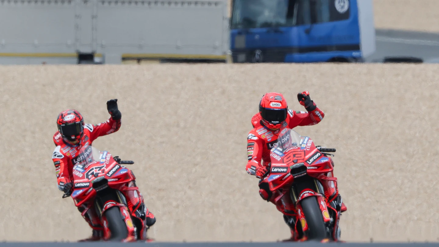 Pecco Bagnaia y Marc Márquez Pecco Bagnaia y Marc Márquez