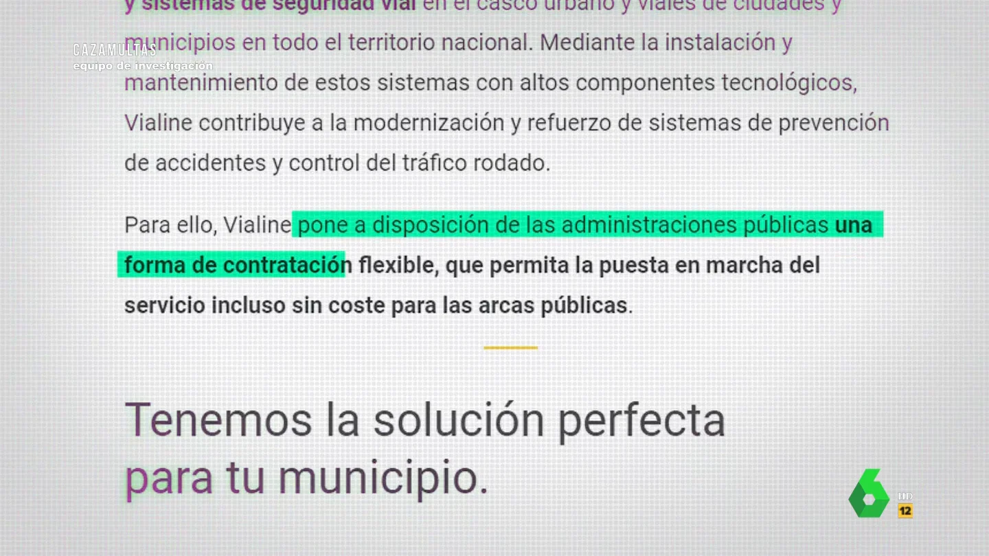 "Multa que se pague, multa que facturo": el negocio de una empresa que ofrece radares de velocidad a ayuntamientos "Multa que se pague, multa que facturo": el negocio de una empresa que ofrece radares de velocidad a ayuntamientos