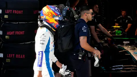 Carlos Sainz tras la clasificación en el GP de Austria Carlos Sainz tras la clasificación en el GP de Austria