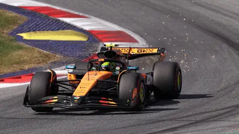 Lando Norris en el GP de Austria Lando Norris en el GP de Austria