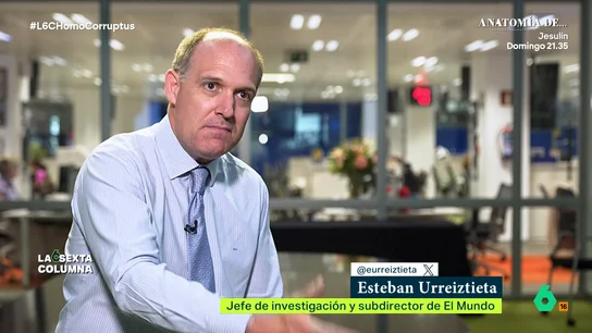 Esteban Urreiztieta, tajante sobre los aforamientos: "Son un sistema de protección para los corruptos" El caso Koldo y el mensaje de Ábalos de que el aforamiento "es una forma de defenderme" llevan a Esteban Urreiztieta y Alfonso Pérez Medina a reflexionar sobre la verdadera utilidad de esta condición.