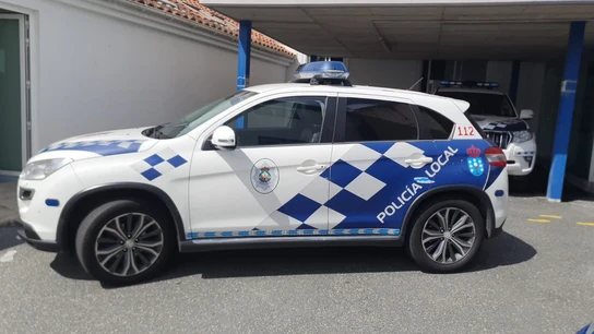 Coche de la Policía Local de Ferrol, A Coruña. Coche de la Policía Local de Ferrol, A Coruña.