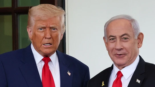 Trump, con Netanyahu Trump, con Netanyahu