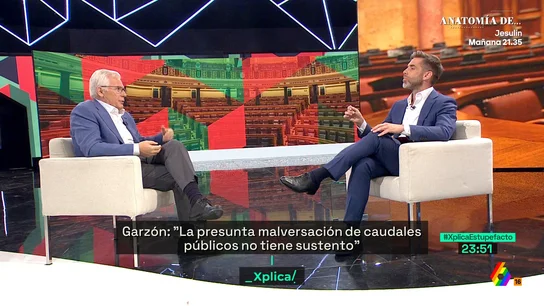 Baltasar Garzón habla sobre el juez Peinado Baltasar Garzón habla sobre el juez Peinado