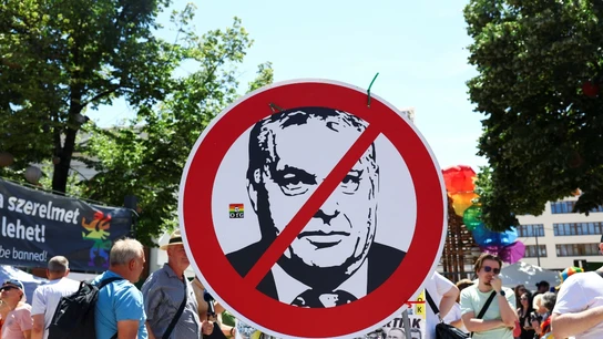 Viktor Orbán, 'prohibido' en el Orgullo Viktor Orbán, 'prohibido' en el Orgullo