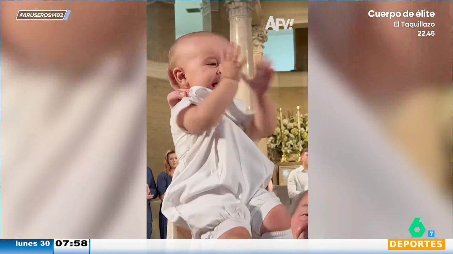 La reacción de Angie Cárdenas al bautizo de un bebé: "Parece Simba del Rey León" La reacción de Angie Cárdenas al bautizo de un bebé: "Parece Simba del Rey León"