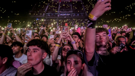 Público durante un concierto del cantante Myke Towers en el WiZink Center, a 21 de mayo de 2024, en Madrid (Archivo) Público durante un concierto del cantante Myke Towers en el WiZink Center, a 21 de mayo de 2024, en Madrid (Archivo)