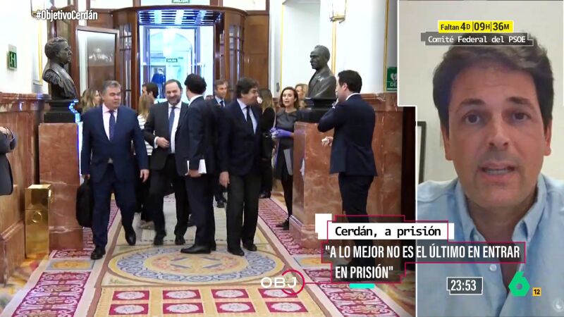 José María Olmo, tras el ingreso en prisión de Cerdán: "La causa judicial también va a ir apuntando hacia Pedro Sánchez"