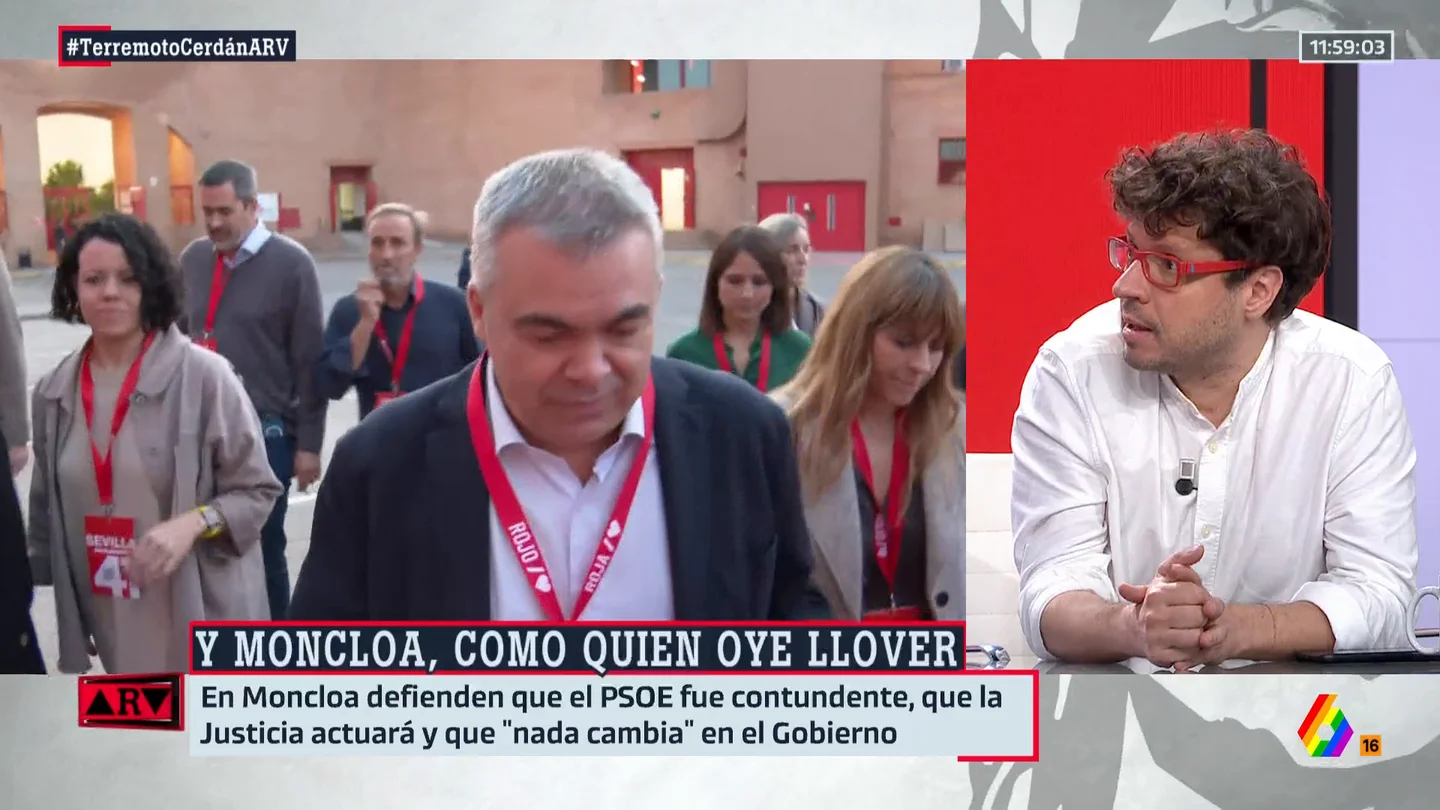 ¿Por qué el PSOE mantenía su confianza en Santos Cerdán? Fernando Berlín explica los tres factores que influyeron ¿Por qué el PSOE mantenía su confianza en Santos Cerdán? Fernando Berlín explica los tres factores que influyeron