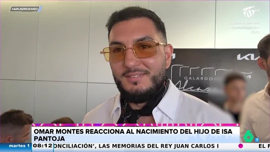 Omar Montes reacciona al nacimiento de Isa Pantoja: "Le tendrían que haber puesto Omar" Omar Montes reacciona al nacimiento de Isa Pantoja: "Le tendrían que haber puesto Omar"