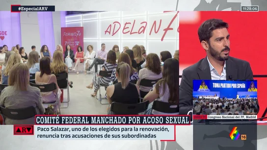 Juanma Lamet, sobre Pedro Sánchez: "Tiene que coger el toro por los cuernos o le va a arrasar el caso Cerdán" Juanma Lamet, sobre Pedro Sánchez: "Tiene que coger el toro por los cuernos o le va a arrasar el caso Cerdán"