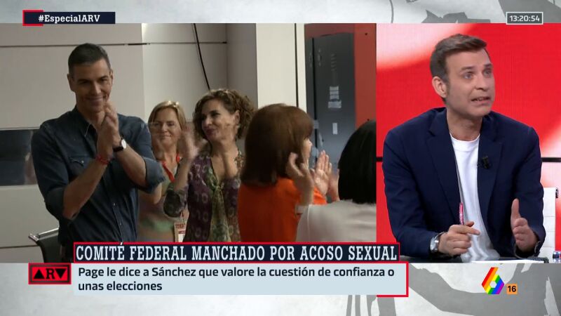 Pablo Pombo señala las cuatro opciones que tiene Pedro Sánchez: "Seguir igual, dimitir y las dos que le ha dicho Page"
