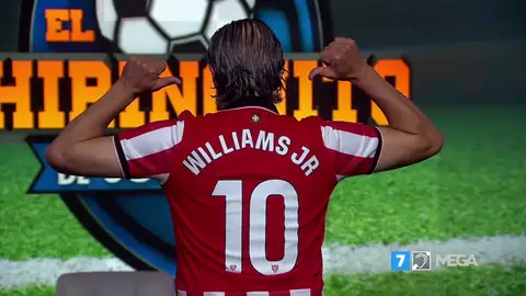 Lo más viral: el histórico inicio de Josep Pedrerol en 'El Chiringuito' con la camiseta de Nico Williams Lo más viral: el histórico inicio de Josep Pedrerol en 'El Chiringuito' con la camiseta de Nico Williams