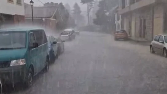 Tormenta de este viernes en Las Merindades (Burgos). Tormenta de este viernes en Las Merindades (Burgos).