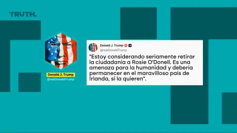 Trump amenaza a los más críticos con su mandato con quitarles la ciudadanía Trump amenaza a los más críticos con su mandato con quitarles la ciudadanía
