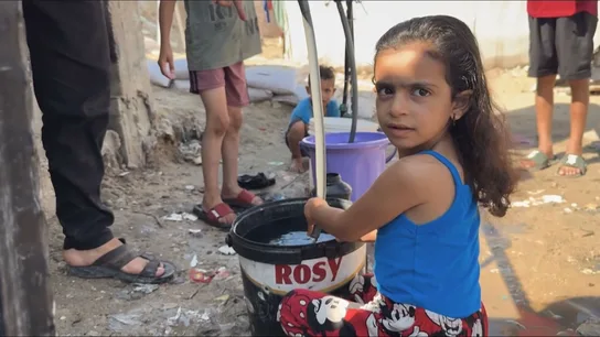 Una niña en Gaza Una niña en Gaza