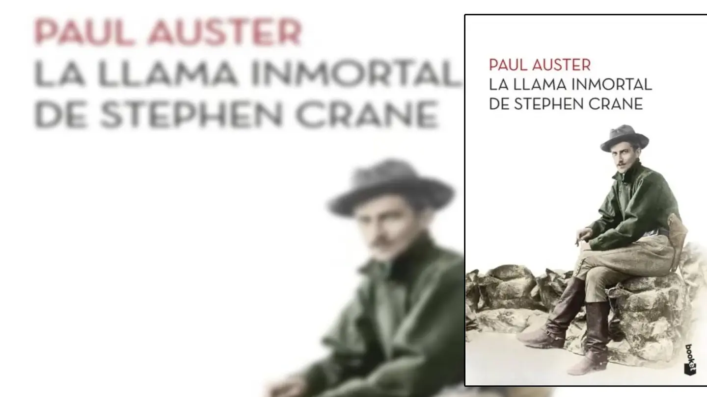 'La llama inmortal de Stephen Crane'. 'La llama inmortal de Stephen Crane'.
