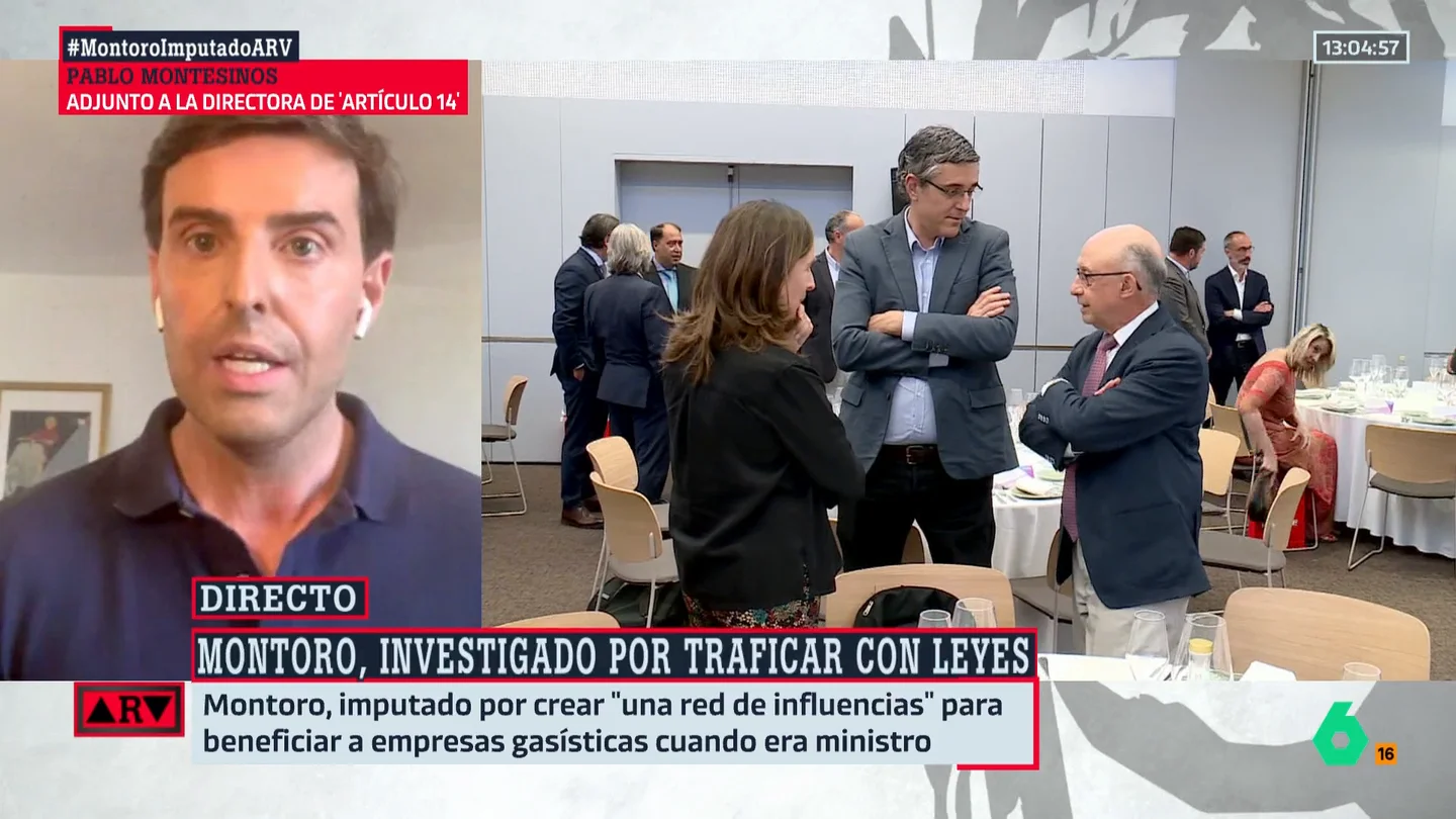 Montesinos revela si hay miedo en el PP por la imputación de Montoro: "Lo que está claro es que en parte rompe su estrategia contra el PSOE" Montesinos revela si hay miedo en el PP por la imputación de Montoro: "Lo que está claro es que en parte rompe su estrategia contra el PSOE"