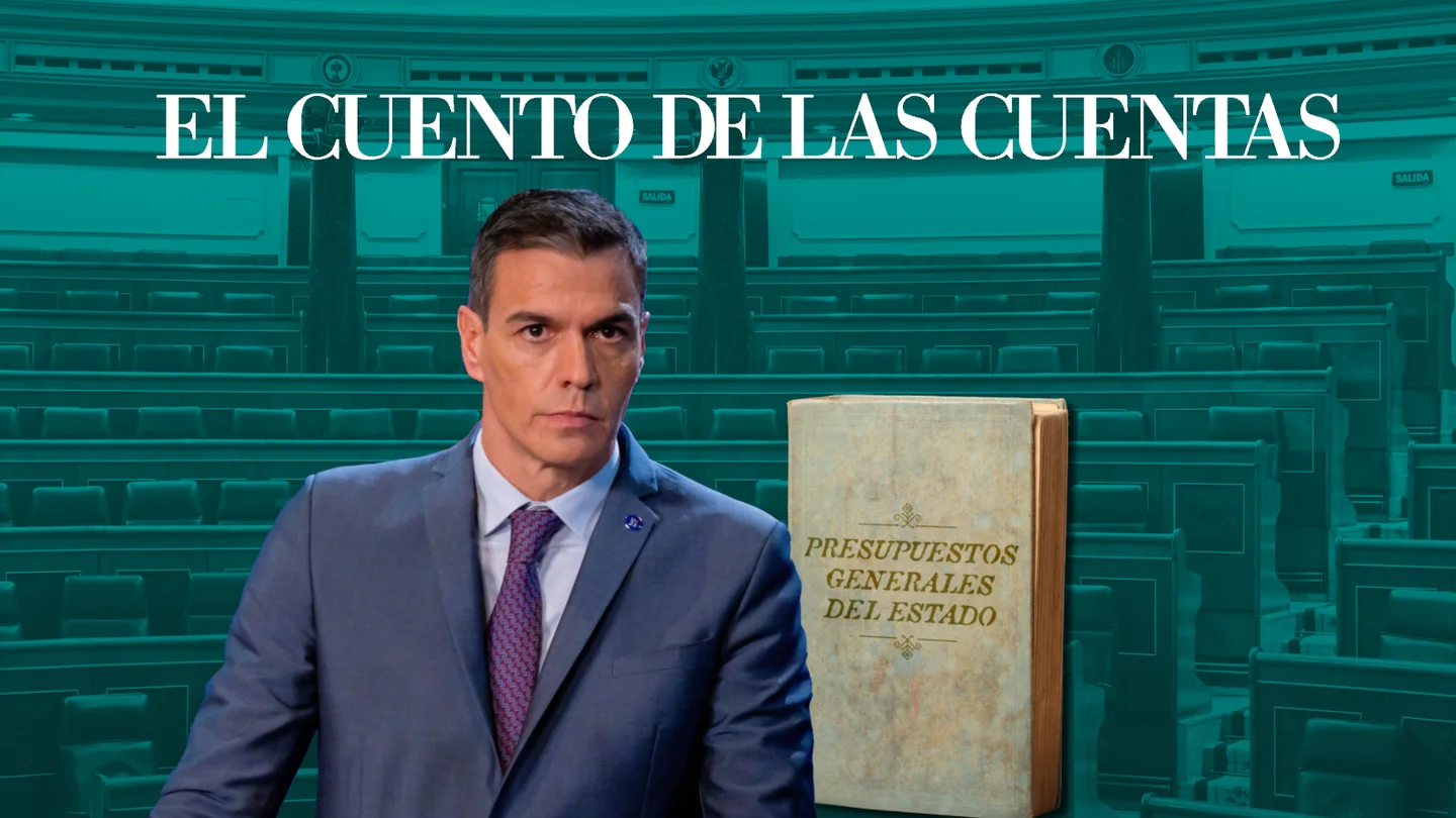 El cuento de las cuentas de Sánchez: más de 1.300 días gobernando con fantasmas de presupuestos pasados, presentes y futuros El cuento de las cuentas de Sánchez: más de 1.300 días gobernando con fantasmas de presupuestos pasados, presentes y futuros