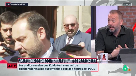 Maestre confiesa qué es lo que más "miedo" le da de los audios de la trama Koldo: "Los audios más jugosos van a ser los que no tengan relevancia" Maestre confiesa qué es lo que más "miedo" le da de los audios de la trama Koldo: "Los audios más jugosos van a ser los que no tengan relevancia"