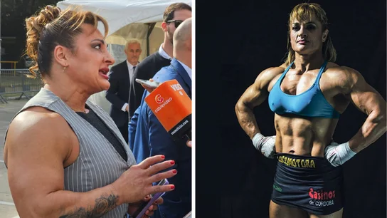 La boxeadora argentina Alejandra Oliveras, conocida como 'Locomotora' La boxeadora argentina Alejandra Oliveras, conocida como 'Locomotora'