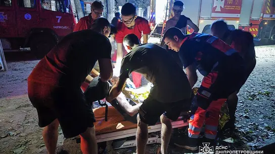Momento del rescate de Emergencias de Ucrania. Momento del rescate de Emergencias de Ucrania.