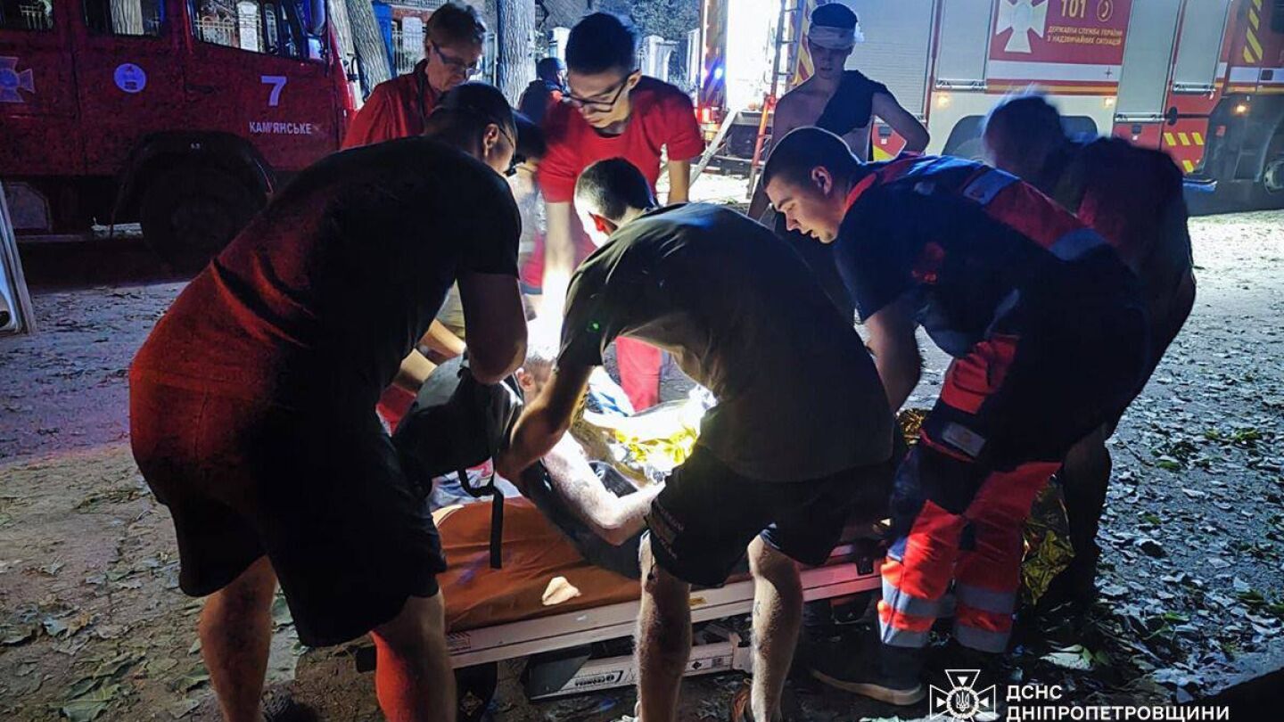 Momento del rescate de Emergencias de Ucrania.