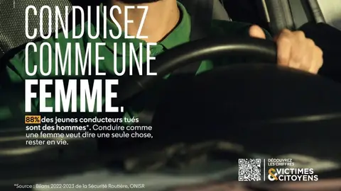 Conduce como una mujer: la campaña francesa que desmonta a todo el que la ve Conduce como una mujer: la campaña francesa que desmonta a todo el que la ve
