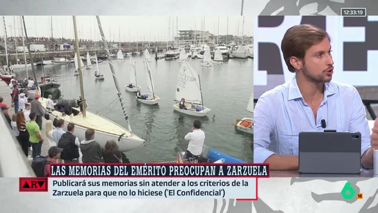 Pepe Luis Vázquez explica por qué en Zarzuela preocupa el libro de Juan Carlos I: "Esas memorias pueden ser un tanto explosivas" Pepe Luis Vázquez explica por qué en Zarzuela preocupa el libro de Juan Carlos I: "Esas memorias pueden ser un tanto explosivas"