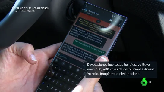 Un trabajador denuncia las prácticas de devolución de Amazon en voz baja: "Si me pillan que estoy contando esto..." Un trabajador denuncia las prácticas de devolución de Amazon en voz baja: "Si me pillan que estoy contando esto..."