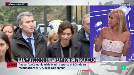 Afra Blanco, tajante: "El problema en Madrid no es lo que paga un ciudadano medio, es lo que no paga el que más tiene" Afra Blanco, tajante: "El problema en Madrid no es lo que paga un ciudadano medio, es lo que no paga el que más tiene"