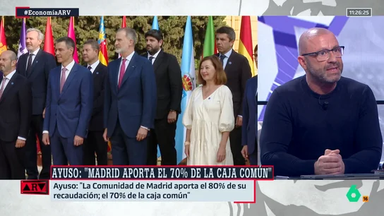 Rafa López señala cuál es el verdadedero problema tras el debate sobre la financiación: "Ninguna comunidad autónoma está bien financiada" Rafa López señala cuál es el verdadedero problema tras el debate sobre la financiación: "Ninguna comunidad autónoma está bien financiada"