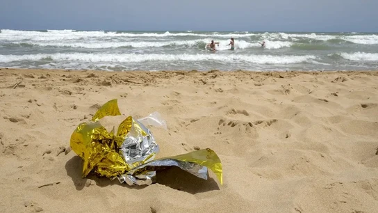 Vista de una playa en la que se produjo un ahogamiento en Alicante. Vista de una playa en la que se produjo un ahogamiento en Alicante.
