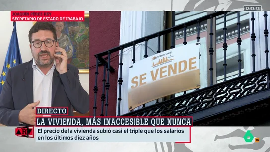 Pérez Rey destaca que el problema de la viviendda no se resuelve solo desde el punto de vista salarial: "Hay que acabar con la especulación" Pérez Rey destaca que el problema de la viviendda no se resuelve solo desde el punto de vista salarial: "Hay que acabar con la especulación"