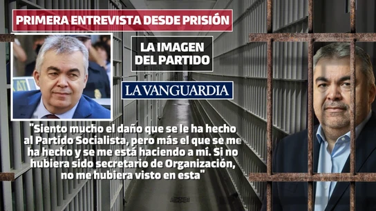 Cerdán en prisión. Cerdán en prisión.